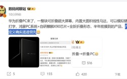 史无前例！华为折叠PC官宣